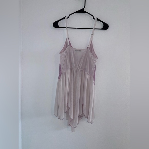 Lavender Lace Babydoll Chemise - Picture 8 of 10